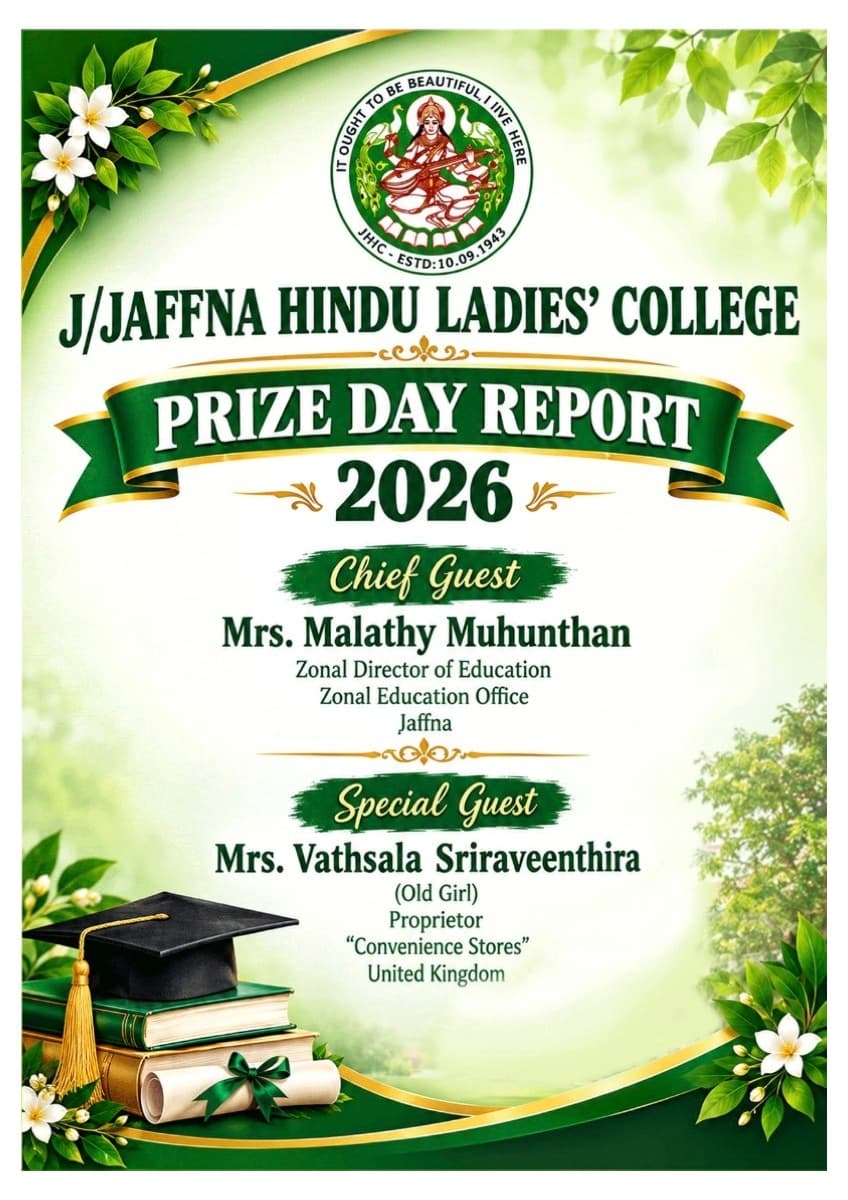 Cover of the JHLC Prize Day Report 2026