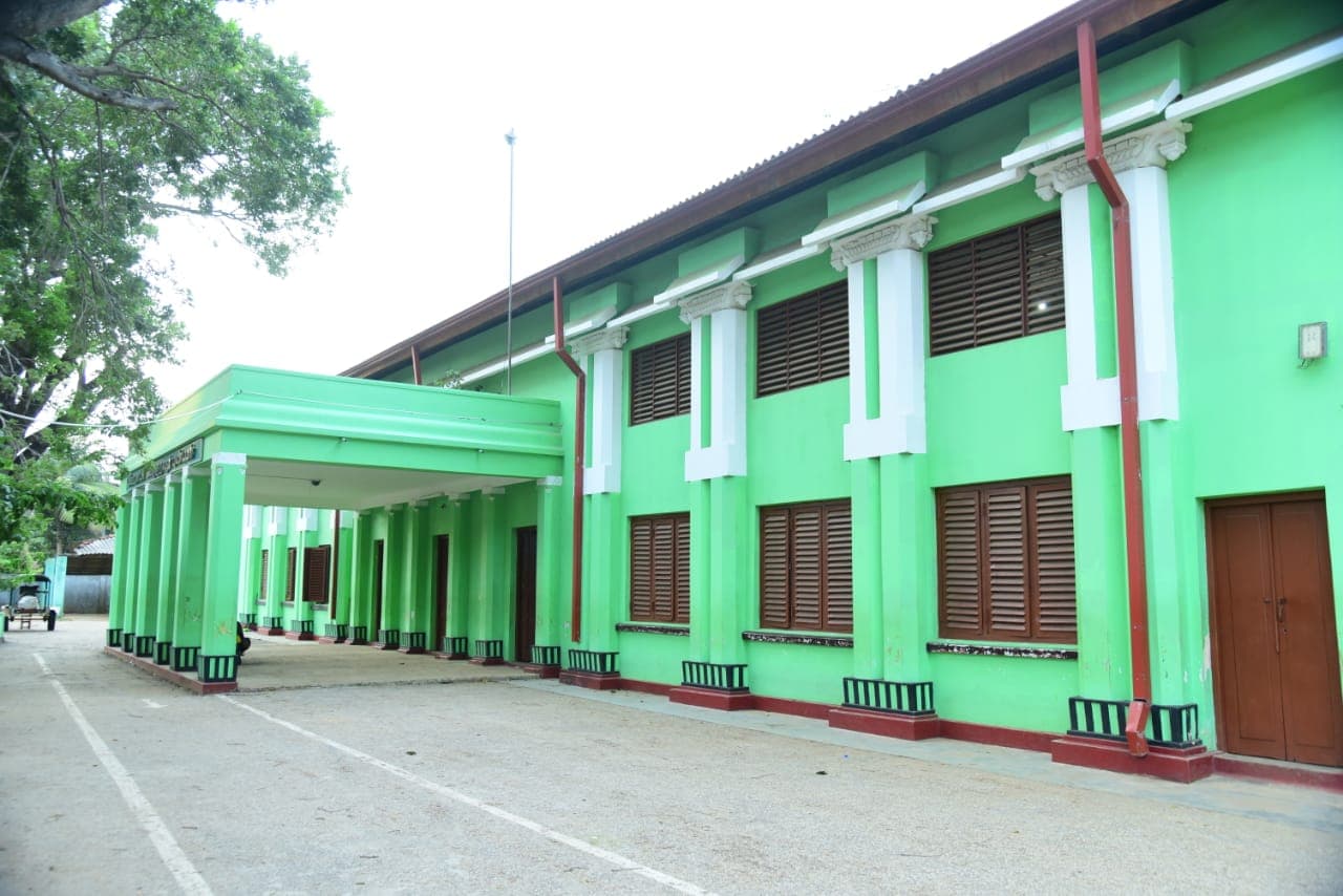 Visaladchy Hall on campus